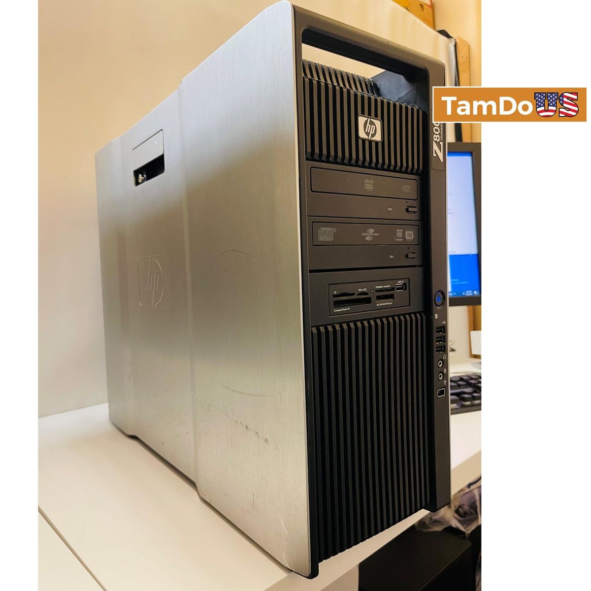 HP Z800 Workstation Desktop, Intel Xeon E5606, 24GB, 1.5 TB HDD, Quadro 4000