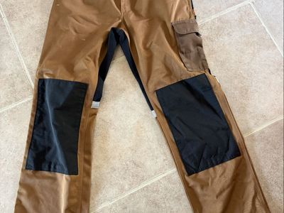 European work trousers work zone by Engel brown/black C52-35” waist 32” inseam