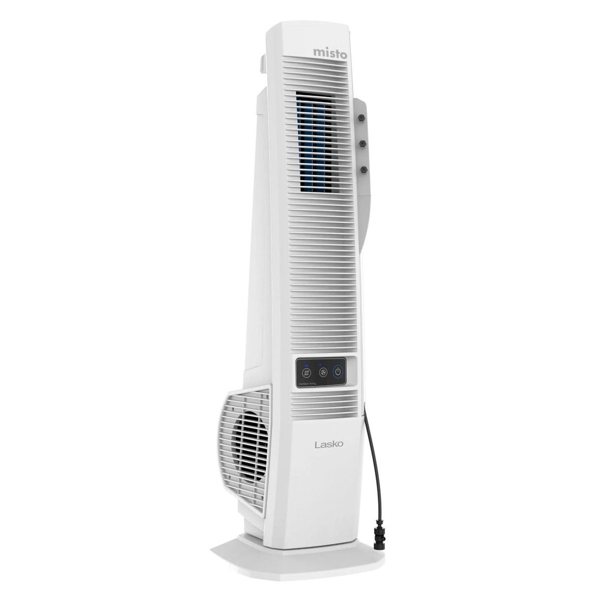 Lasko Misto 42" Outdoor Misting Tower Fan Model YF321 White