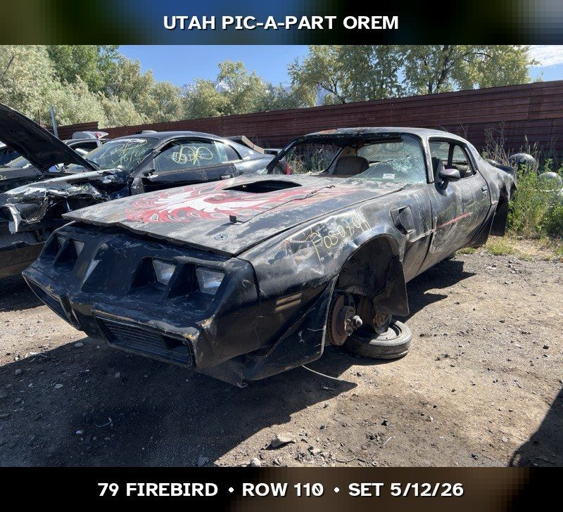 1979 Pontiac Firebird Parts - UTPAP Orem