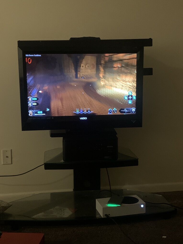 Glass Tv Stand With Tv Mount