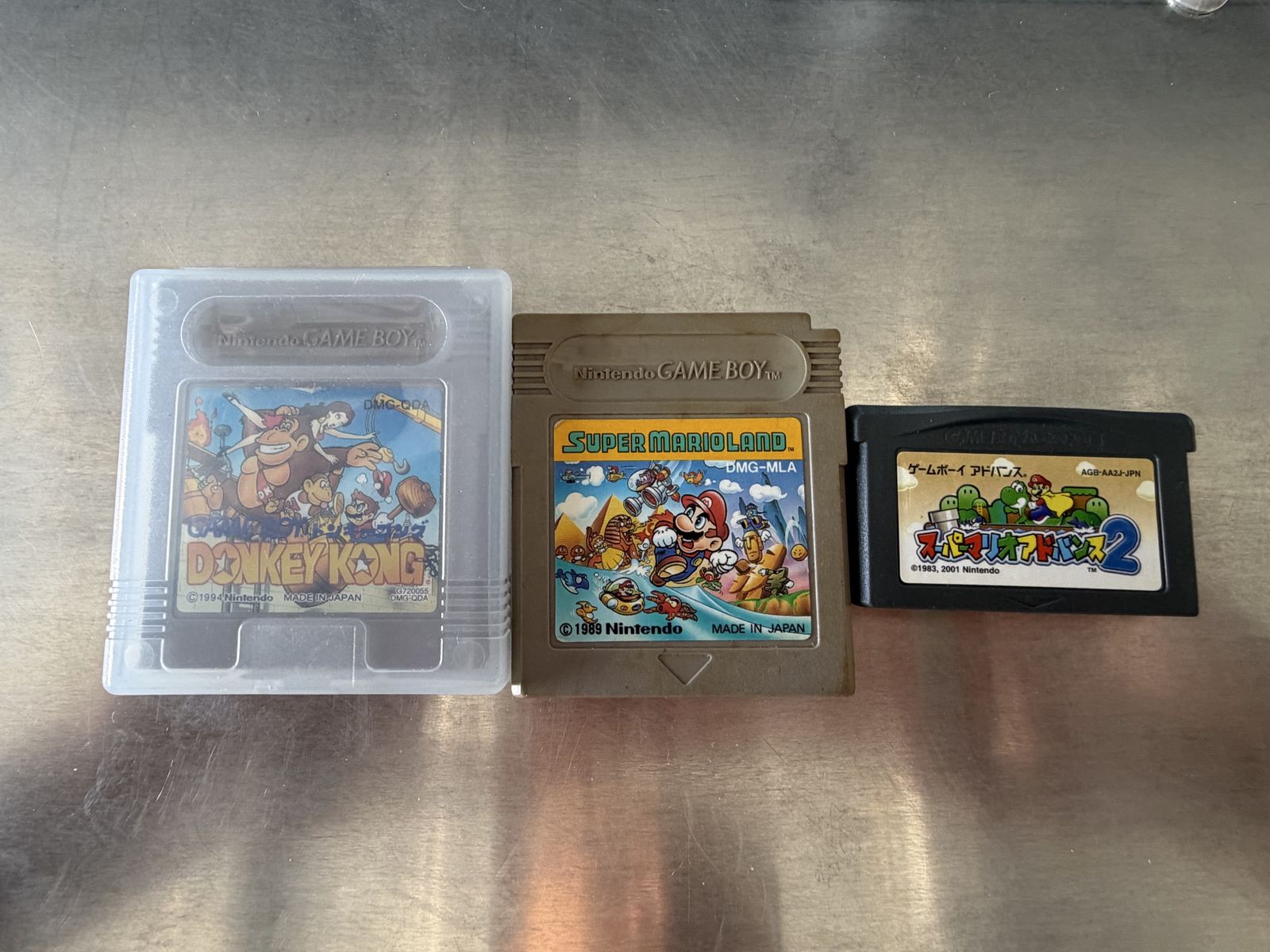 Super Mario 3 land donkey Kong gameboy game boy gb