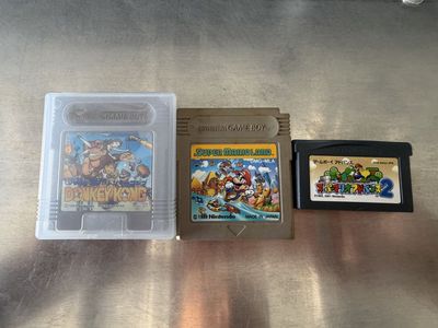 Super Mario 3 land donkey Kong gameboy game boy gb