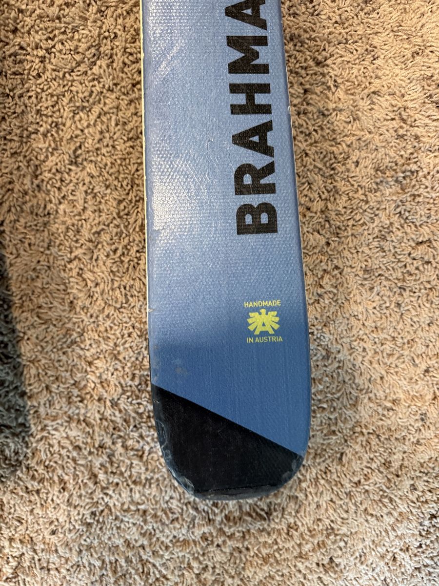 Ski set -Blizzard Brahma 88 Carbon Drive Skis with Marker Bindings - 166cm - Handmade in Austria. BOOTS: Dalbello DRS 90