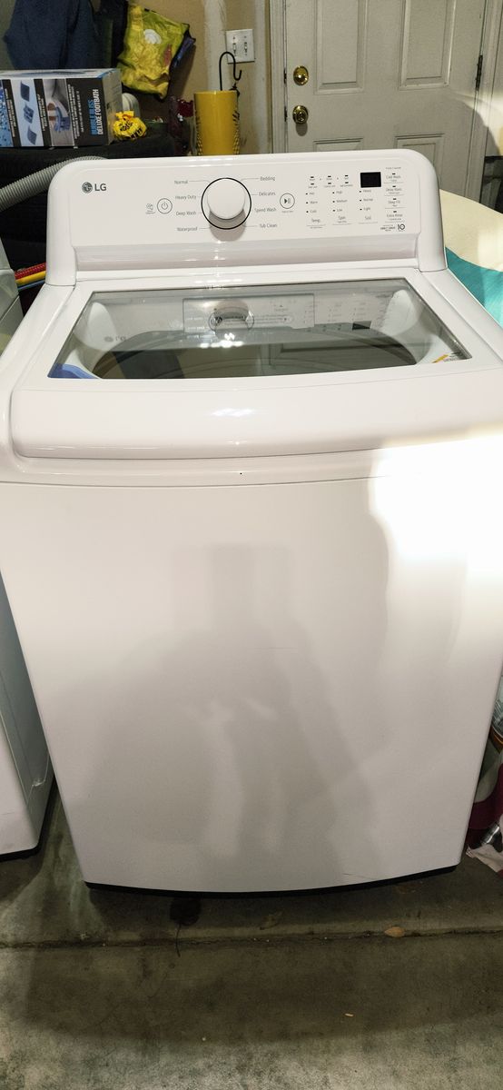 LG washer and dryer
