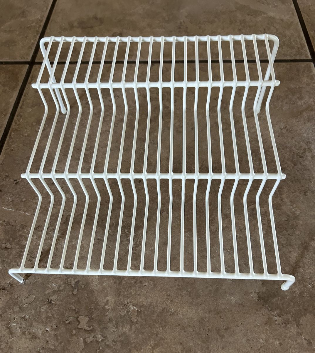 3 - 3-Tier White Wire Spice Rack