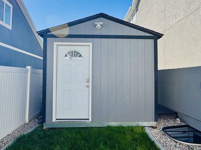 10'x12' Tuff Shed with Bosch 12,000 BTU Mini Split. She shed or detached office