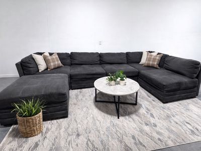 THOMASVILLE 6PC MODULAR SECTIONAL - FREE DELIVERY
