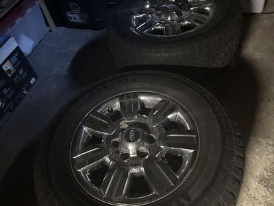 OEM Ford F150 Rims & Tires - 275/65R18
