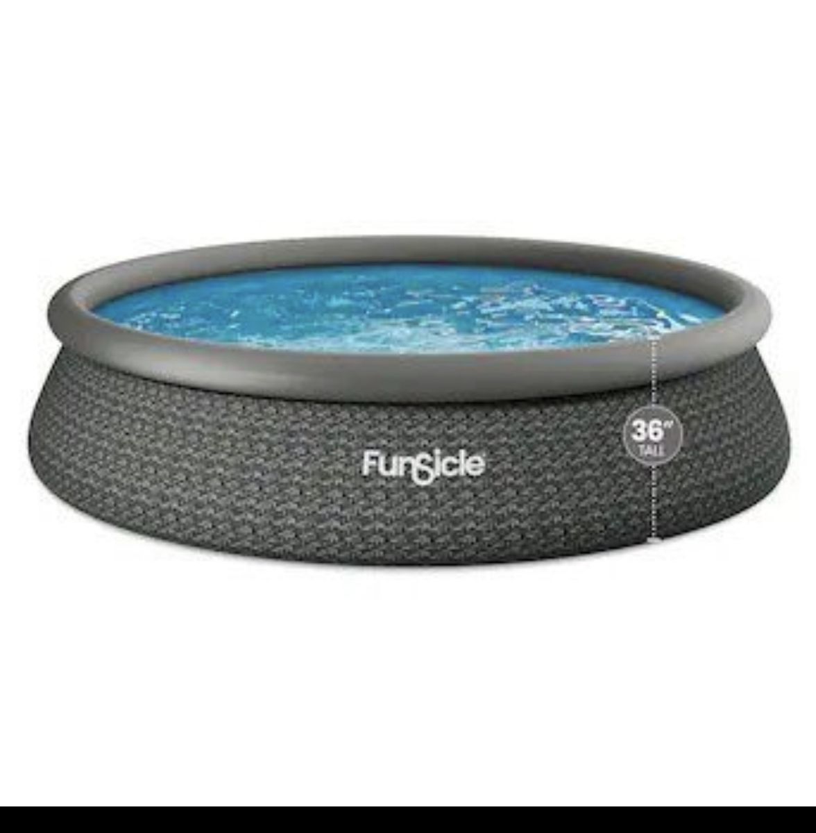Funsicle 15ft x 36in QuickSet Designer Above Ground Inflatable swimming Pool