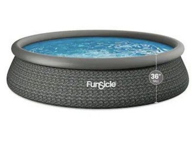 Funsicle 15ft x 36in QuickSet Designer Above Ground Inflatable swimming Pool