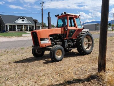 Allis Chalmers 7045 Farm Tractor - Orange