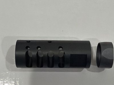 Self Timing Muzzle Brake 1/2x28 Thread Size .223