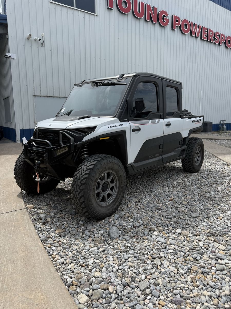 Polaris Ranger 1500 Extreme Duty Crew Cab UTV - White/Black