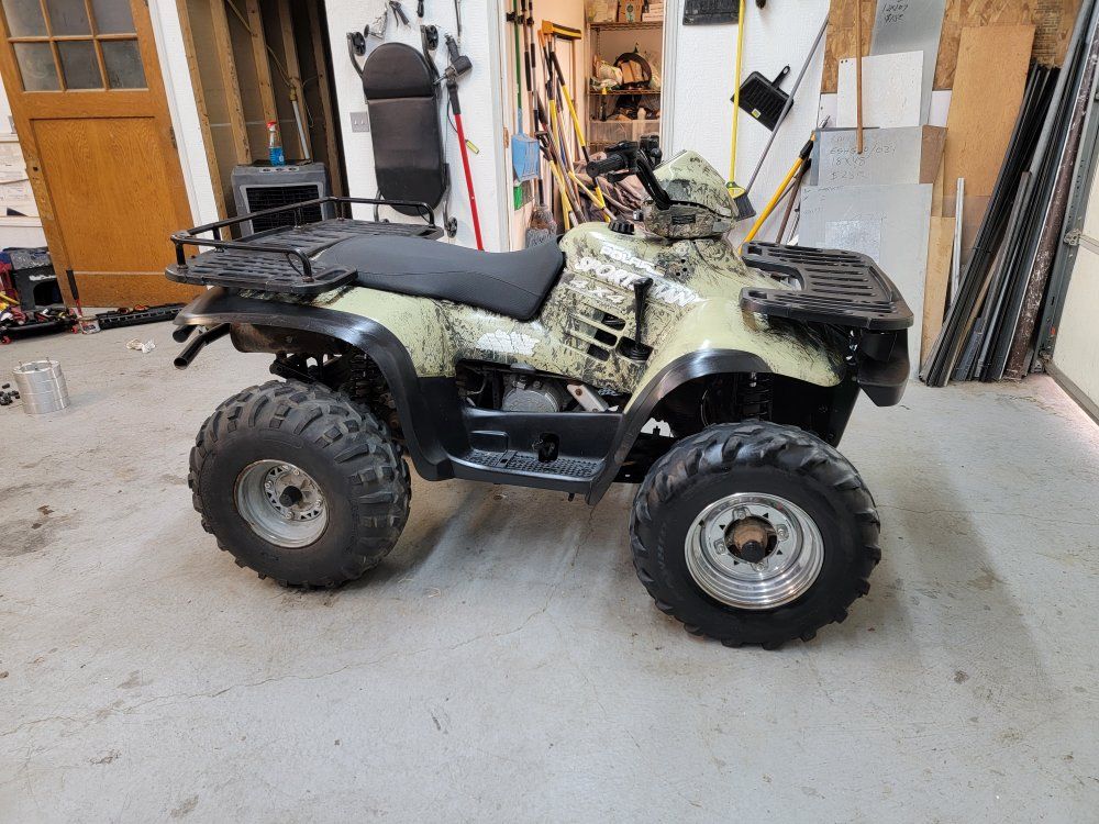 Polaris Sportsman 4x4 1999 500cc Camo ATV Liquid Cooled, Automatic Transmission