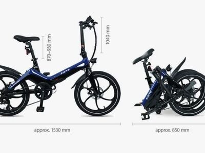 Blaupunkt 20” foldable e-bike