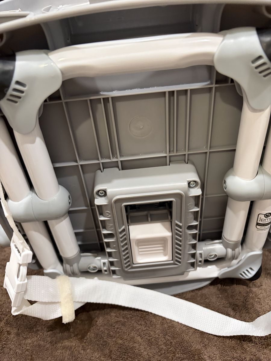 Chicco Portable Baby High Chair / Booster Seat Gray White