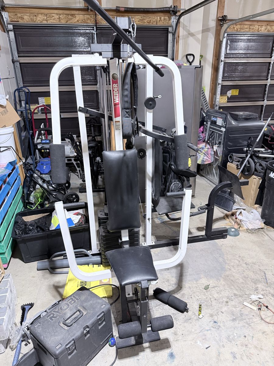Weider Pro 9400 Home Gym System - Multi-Station Fitness Equipment