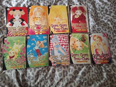 Guru Guru Pon-Chan Manga Set Volumes 1-9 by Satomi Ikezawa - Complete Series
