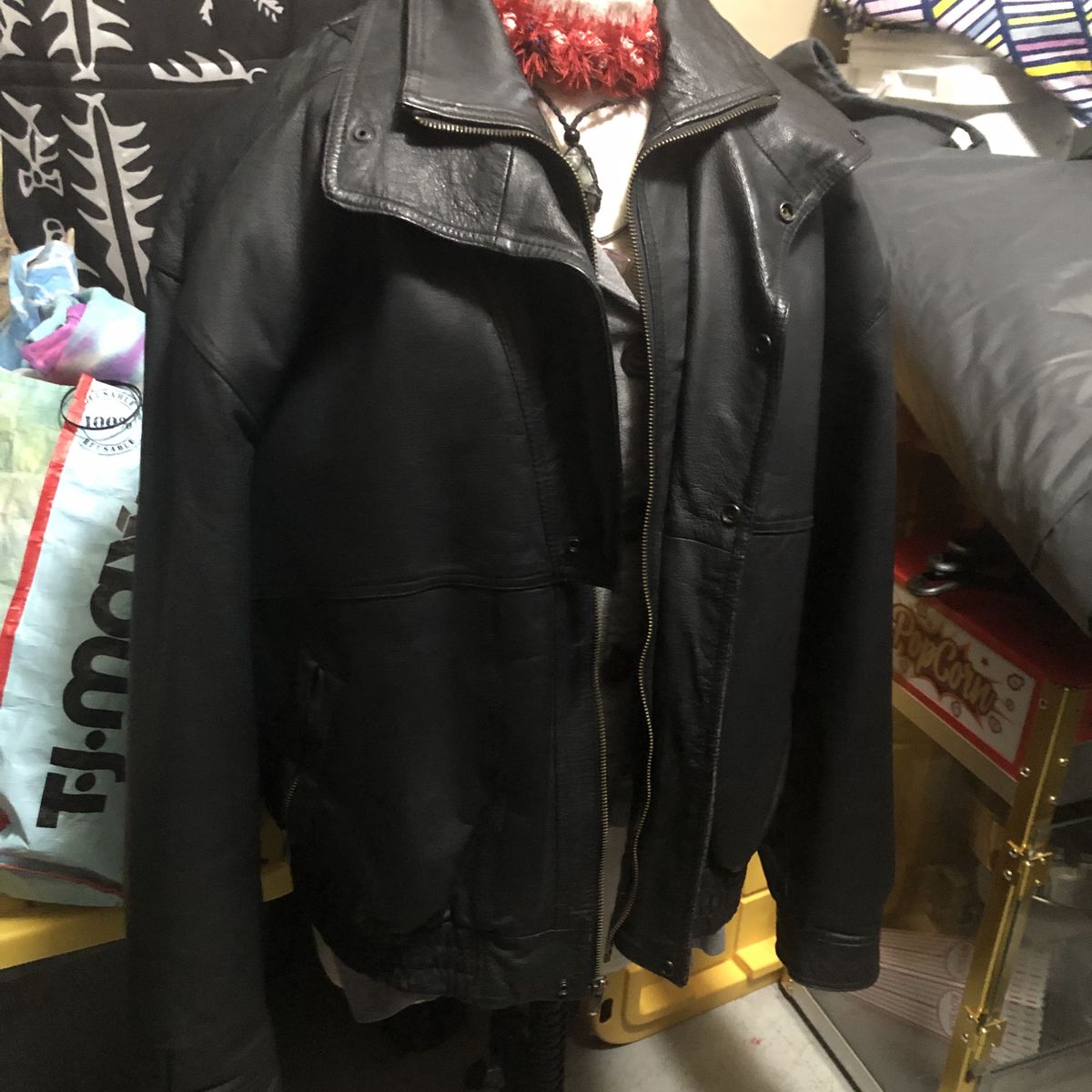 Black Leather Jacket $40 OBO
