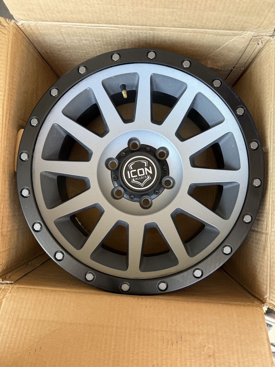 17" Icon Wheels 6x135 for a Ford Raptor