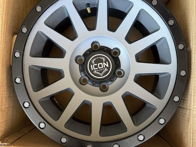 17" Icon Wheels 6x135 for a Ford Raptor