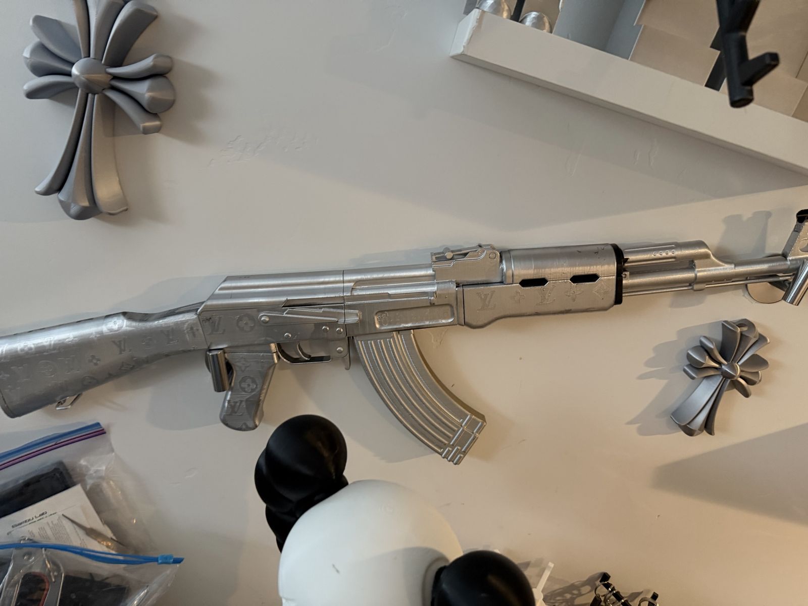 3d printed Ak with LV Monogram