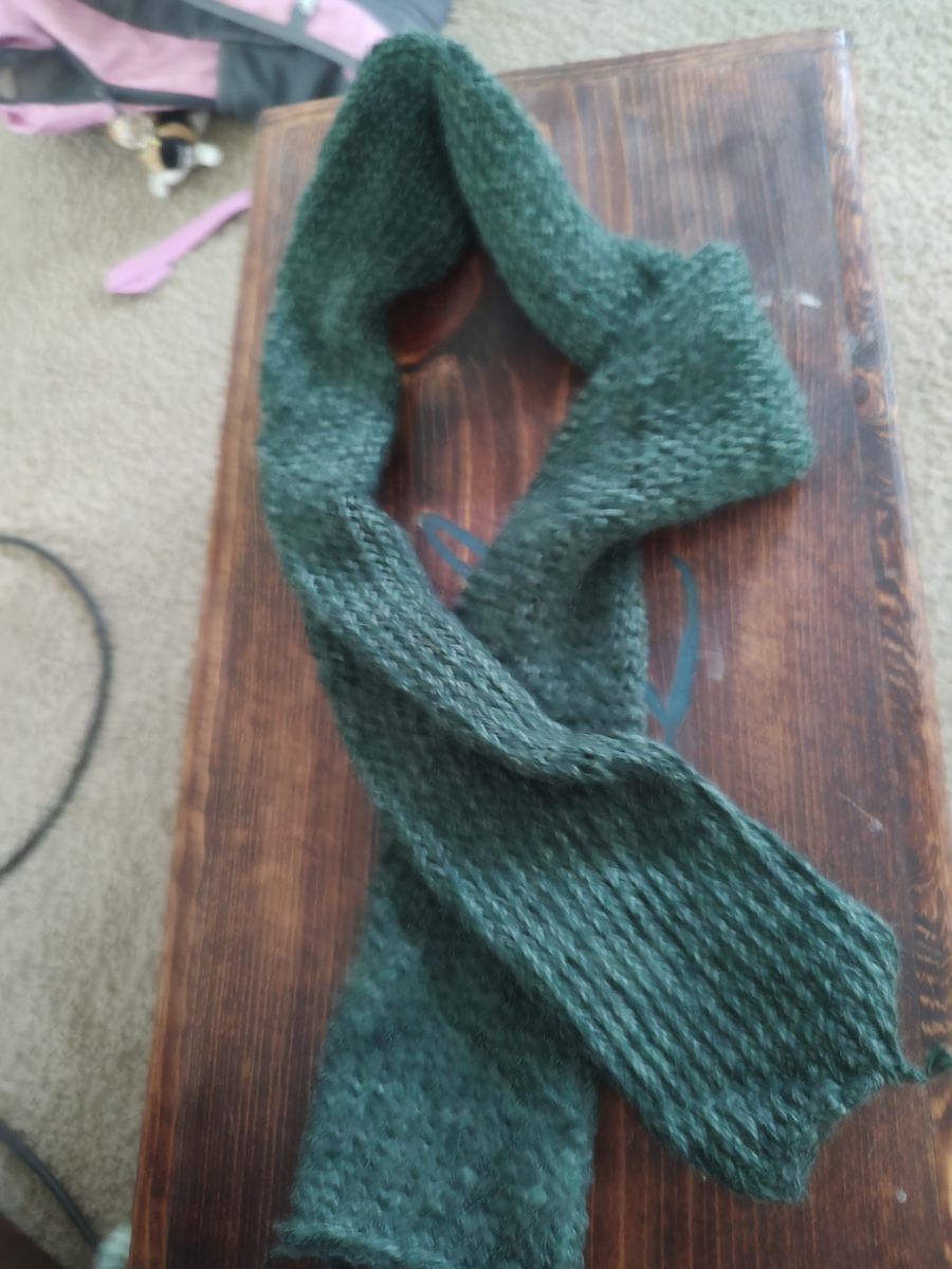Hand Knitted Scarves