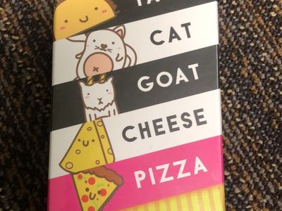 Taco Cat Goat Cheese Pizza Card Game - Fun Fast-Paced Family Game