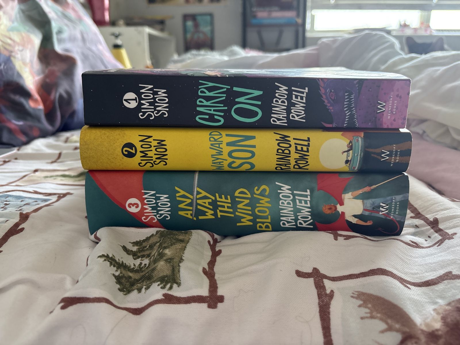 Rainbow Rowell Simon Snow Trilogy