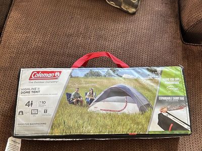 Coleman Highline II 4 Person Dome Tent