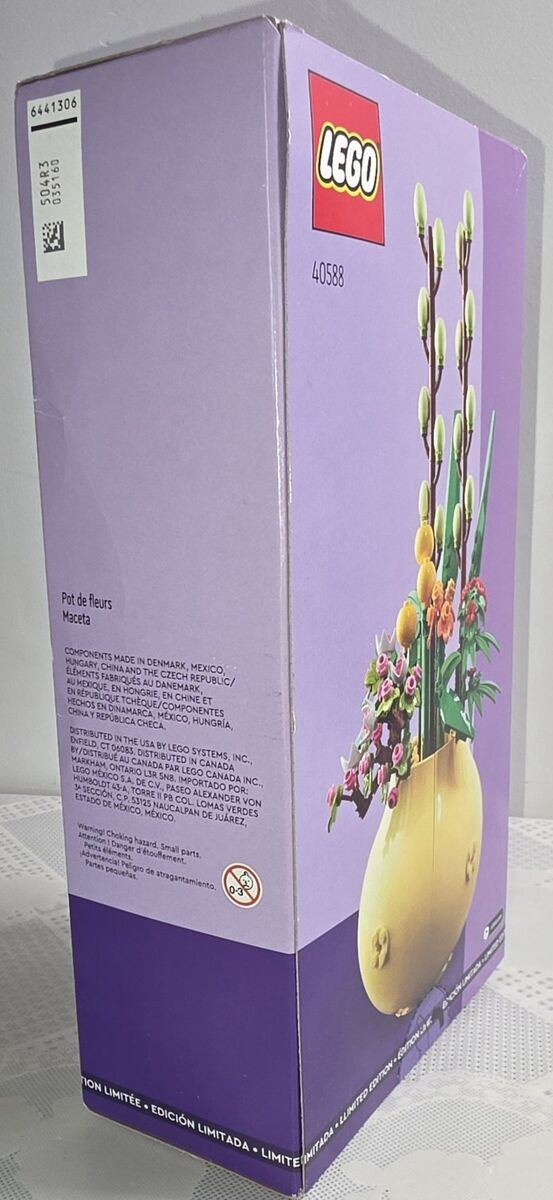 LEGO Flower Pot # 40588 VIP Limited Edition.