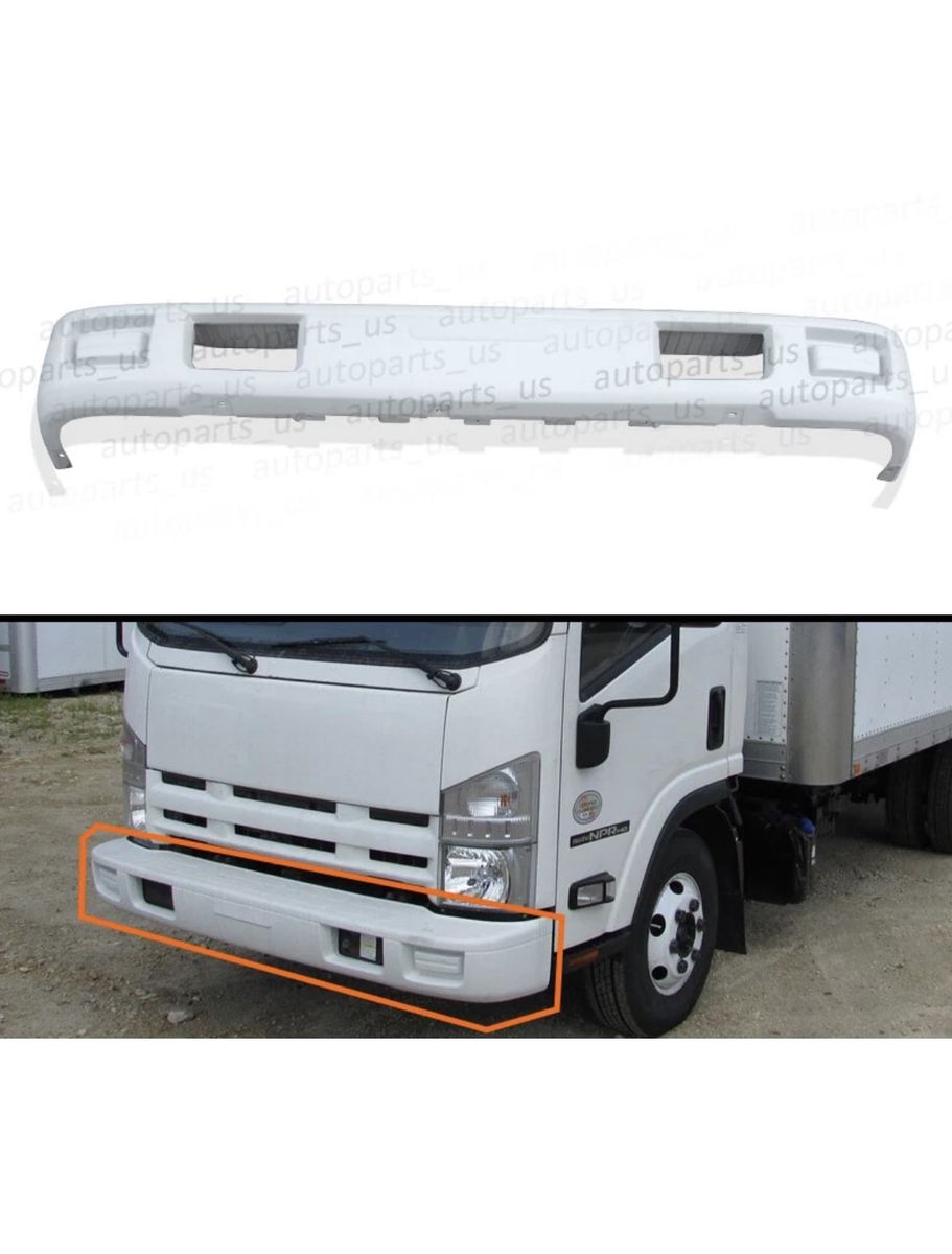 Painted Front  Bumper For ISUZU NPR HD NQR NRR GMC W3500 W4500 W5500 