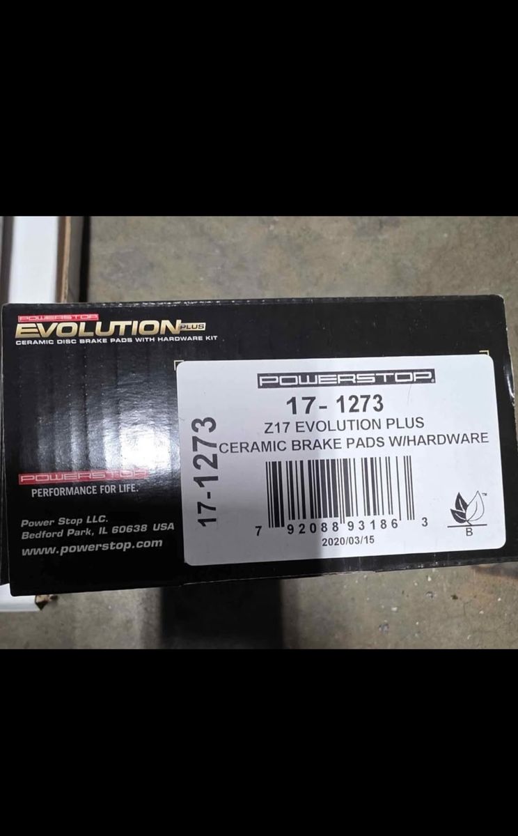 Powerstop front brake kit K0E3118 for dodge grand caravan
