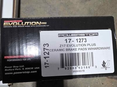 Powerstop front brake kit K0E3118 for dodge grand caravan