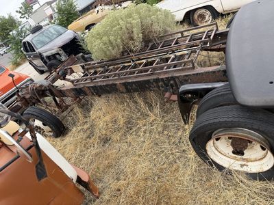Old motor home frame