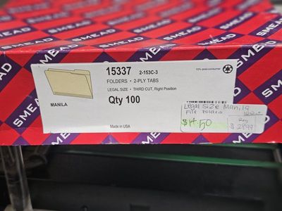 Folders 100ct