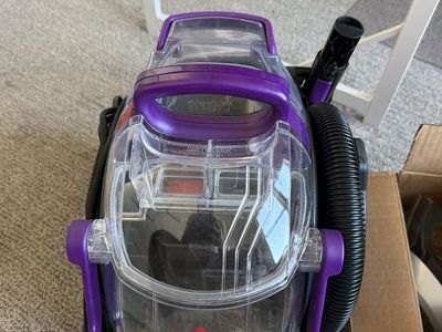 Bissell SpotClean Pet Pro Portable Carpet Cleaner - Purple/Grey - Great for Pet Stains
