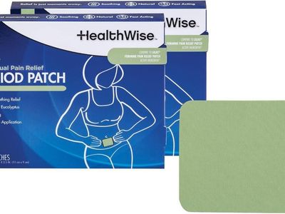 HEALTHWISE PAIN RELIEF 10% MENTHOL + EUCALYPTUS PATCHES GENEROUS XL SIZE PATCH NATURAL THERAPEUTIC CARE AT HOME-3 BOX BUNDLE-NEW