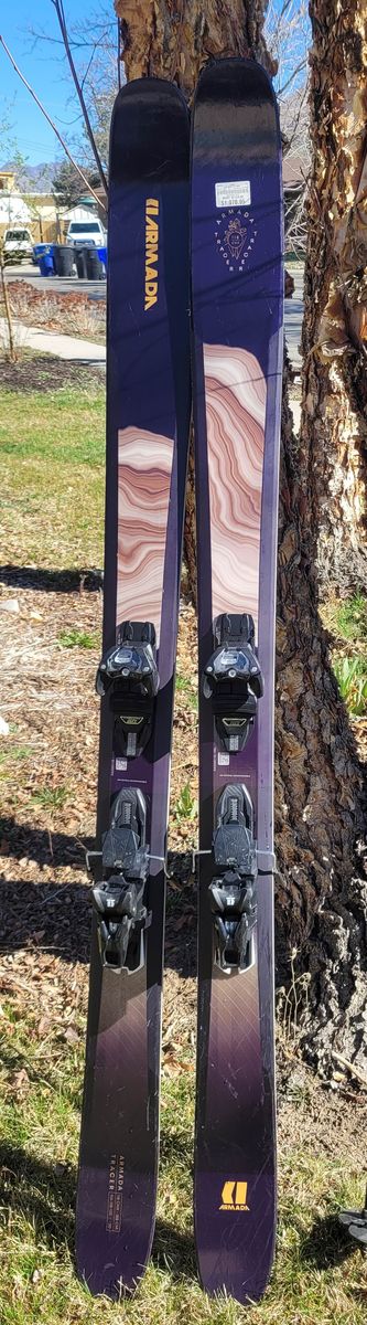 Armada Tracer 118 CHX Powder Skis, 188cm length, w/ Warden MNC 13 Bindings