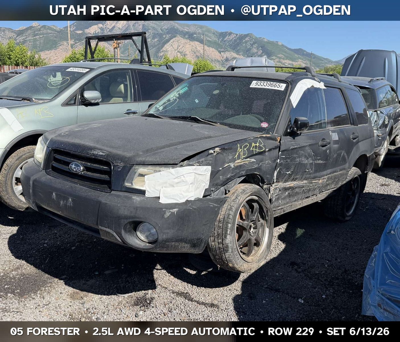 2005 Subaru Forester Parts - UTPAP Ogden