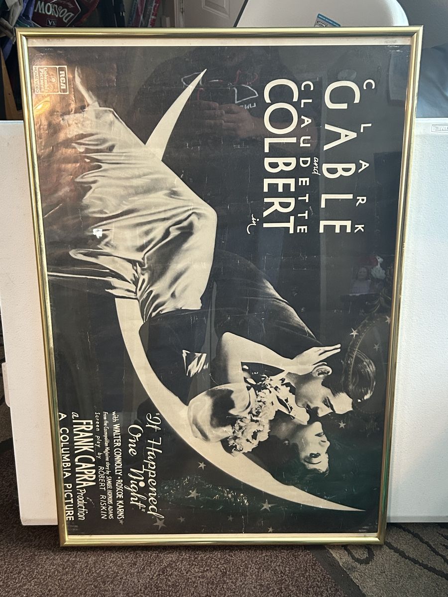 It happened one night poster