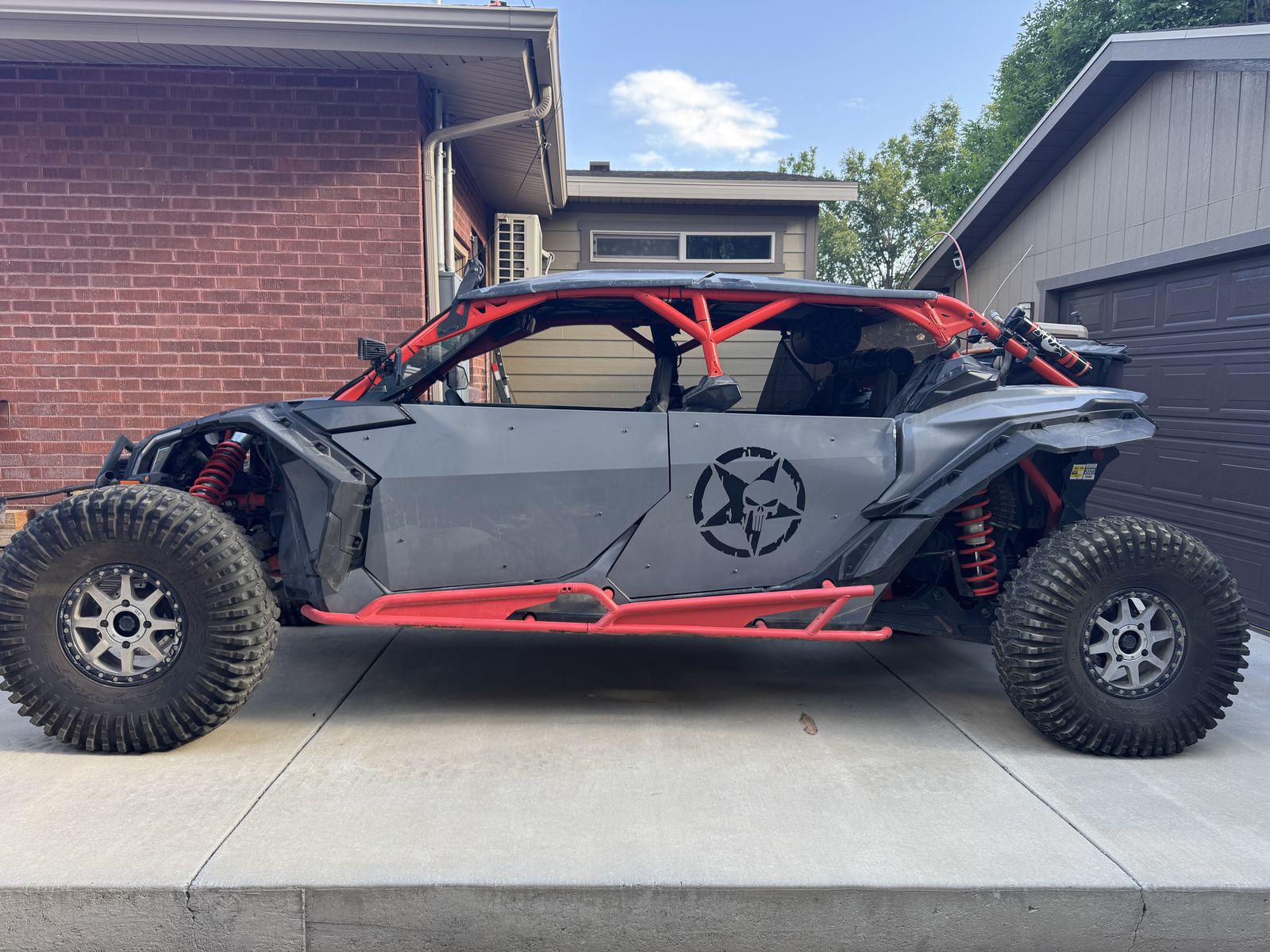 Can-Am Maverick X3 Max Turbo 4-Door UTV Side-by-Side - Custom Cage, Doors, Light Bar & Upgraded Tires