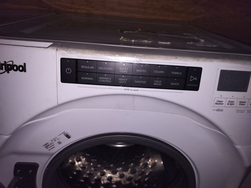 Whirlpool Front Load Dryer White Gas