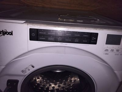 Whirlpool Front Load Dryer White Gas