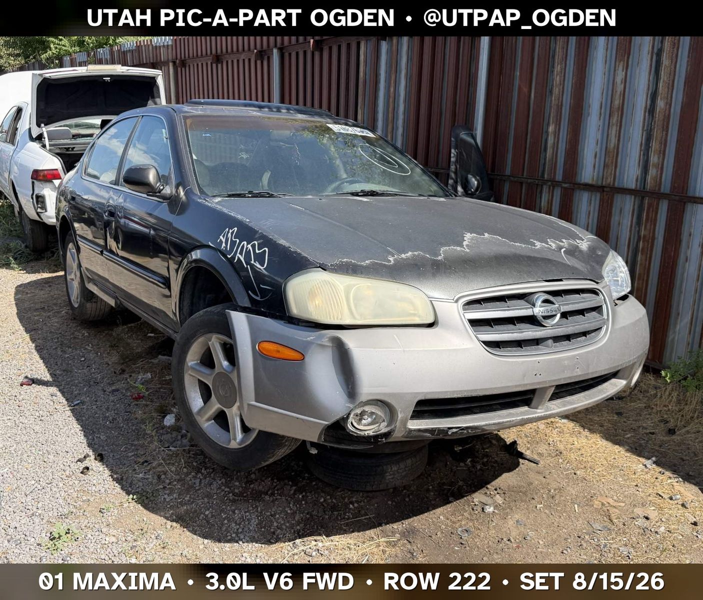 New Arrival - 2001 Nissan Maxima Parts - UTPAP Ogden