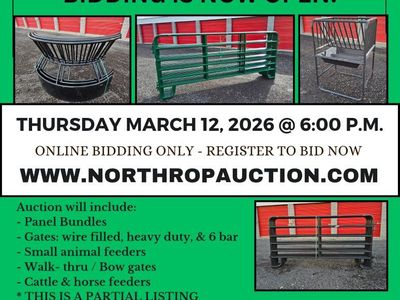 Corral Panel, Gate & Feeder Auction