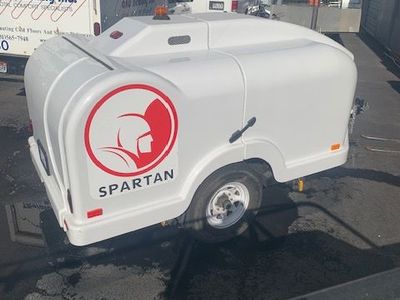 2012 Spartan Warrior Water Jet Trailer - 4000 PSI, 18 GPM, Kubota 87HP Engine, 300-Gal Tank