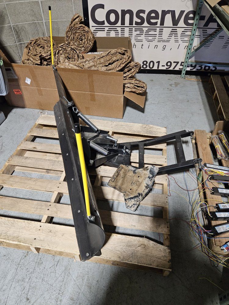 SubZero ATV / UTV Snow Plow Blade with Mounting Frame off of a 2013 RZR 800