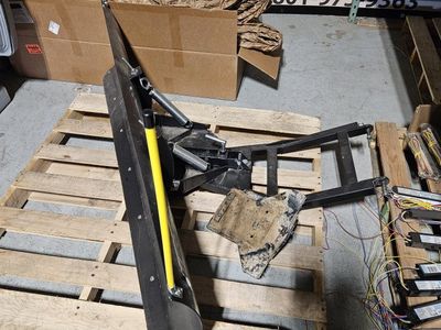 SubZero ATV / UTV Snow Plow Blade with Mounting Frame off of a 2013 RZR 800